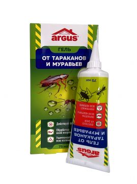 ARGUS универсальный гель  (75 мл) от тараканов и муравьев